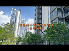 Installation von Schränken aus Edelstahl von Fadior