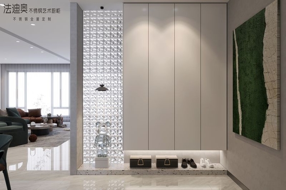 Minimalist Fadior Entrance Hall Cupboard With Soft Lighting And Hidden Storage