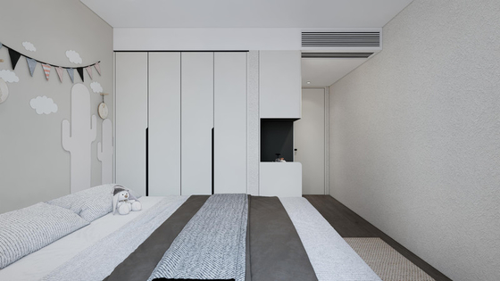 Fadior Modern Minimalist Stainless Steel Tatami Bed With Bed End Drawers