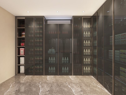 Luxurious Stainless Steel Basement Storage Cabinets Perfect Fusion Of Elegance And Practicality