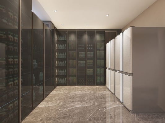 Luxurious Stainless Steel Basement Storage Cabinets Perfect Fusion Of Elegance And Practicality
