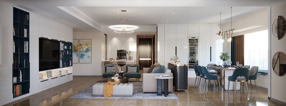 Modern Aesthetic TV Cabient With Multiple Storage Solution And  Durable Structure