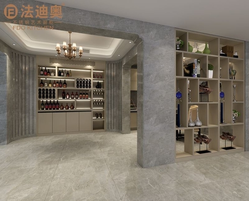 Modern Versatile Design And Multifunctional Stainless Steel Basement Storage Solution