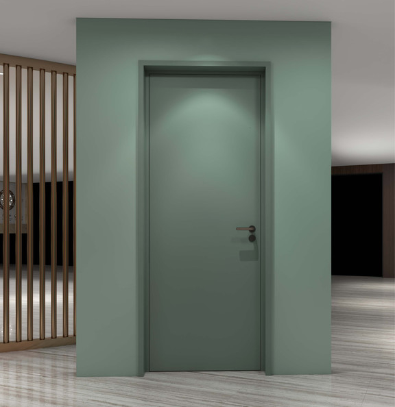 Stainless Steel Lotus Green Interior Door Solution Stylish High Durability