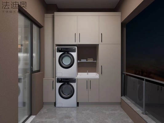 Fadior Edelstahl Waschmaschine Waschmaschine Trockner Schrank Wasserdicht